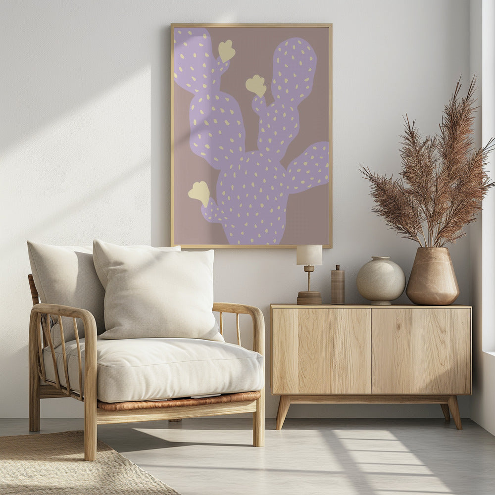 Lilac Cactus | Poster