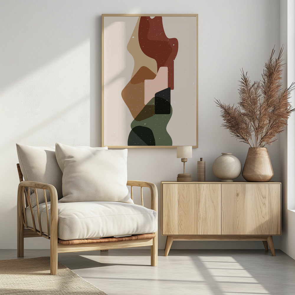 Abstrakte Komposition 12 | Poster