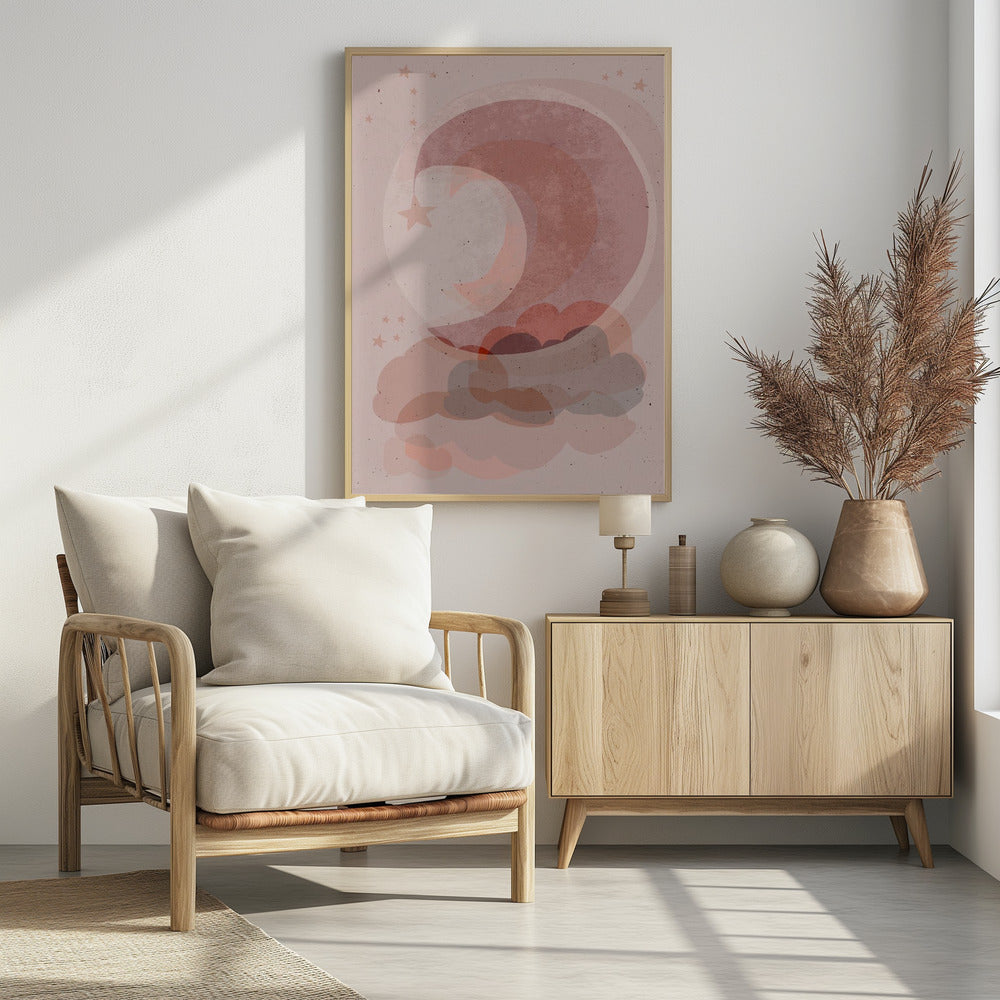 Dreamy Sky Whirls | Poster