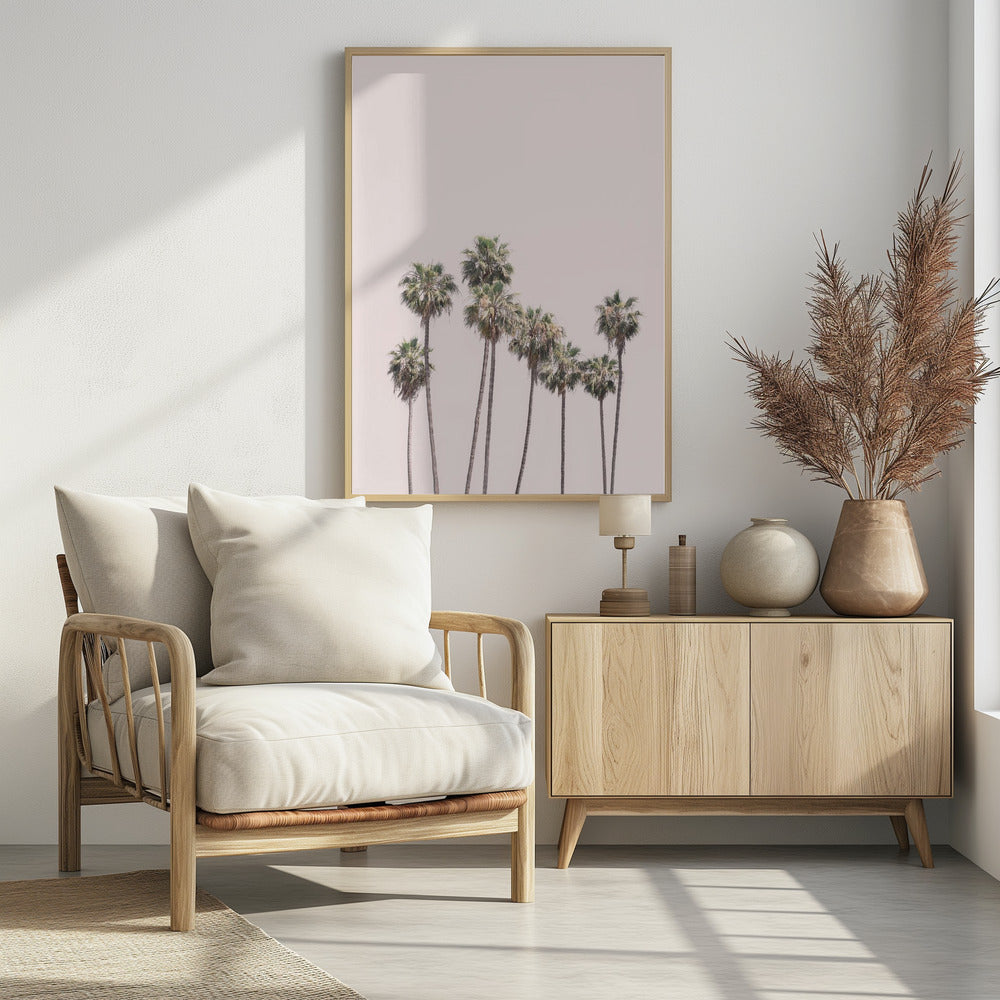 Blush Palms | Poster