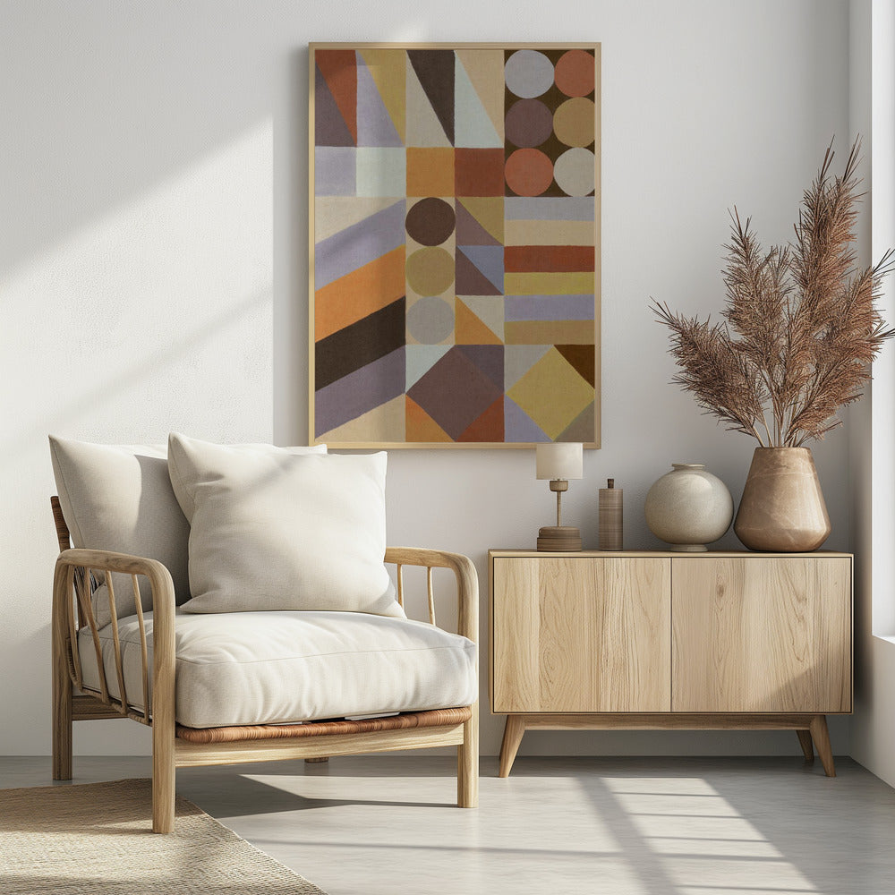 Geometric Shapes &amp; Colors #1 | Poster