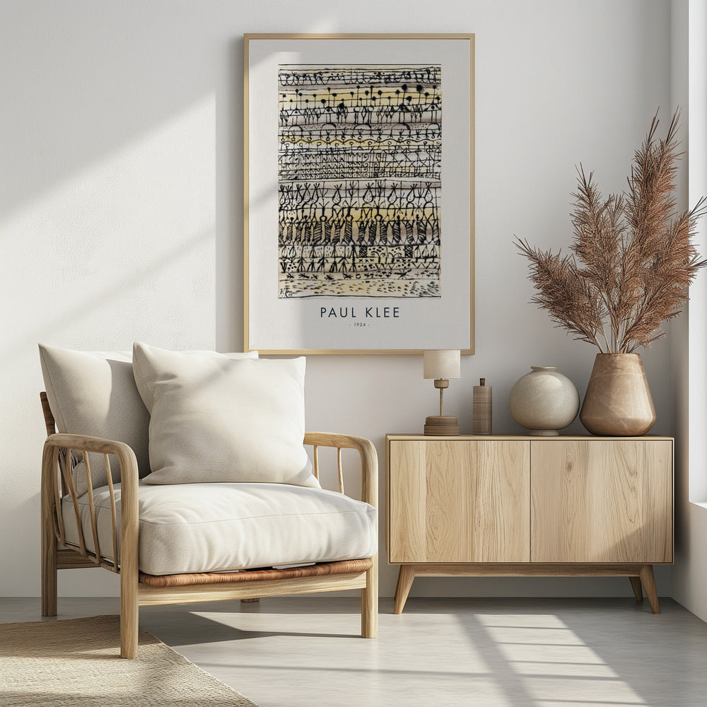 Abkühlung im Heißzonengarten 1924 | Poster