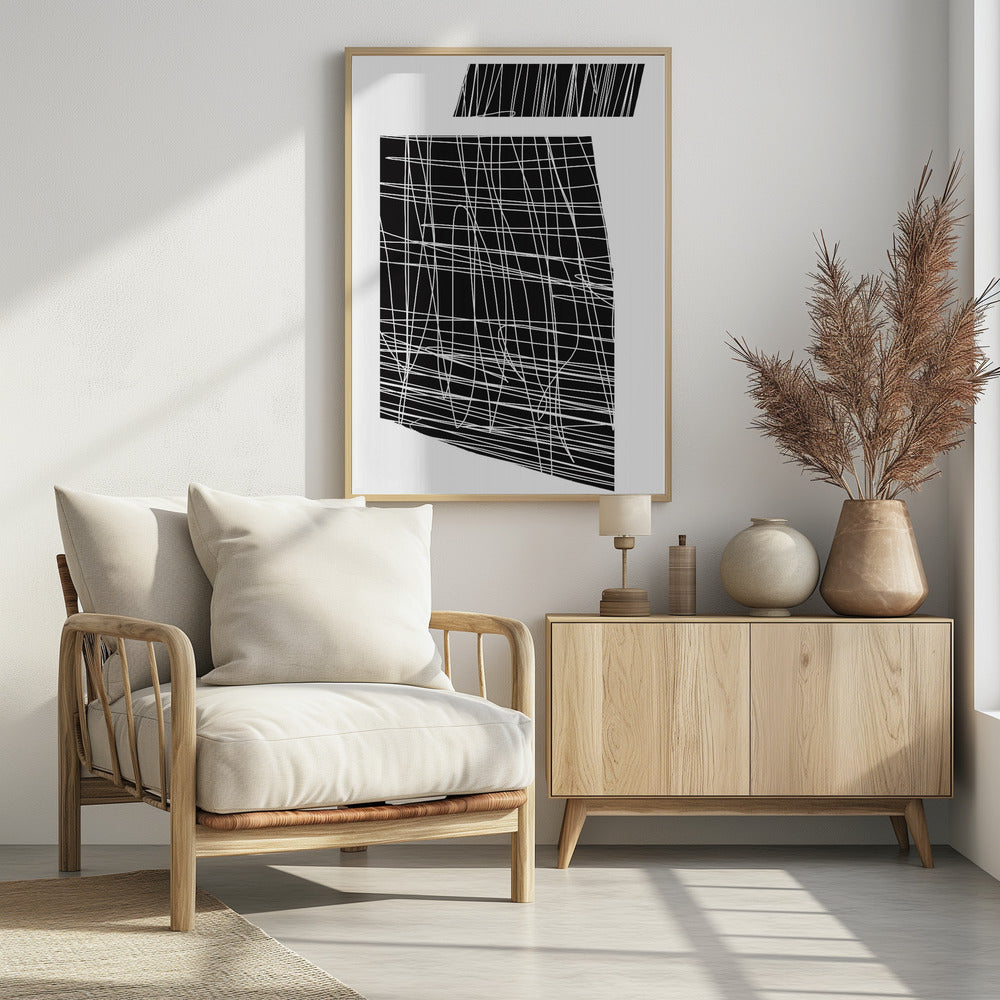 Chaotic Lines Dance | Poster