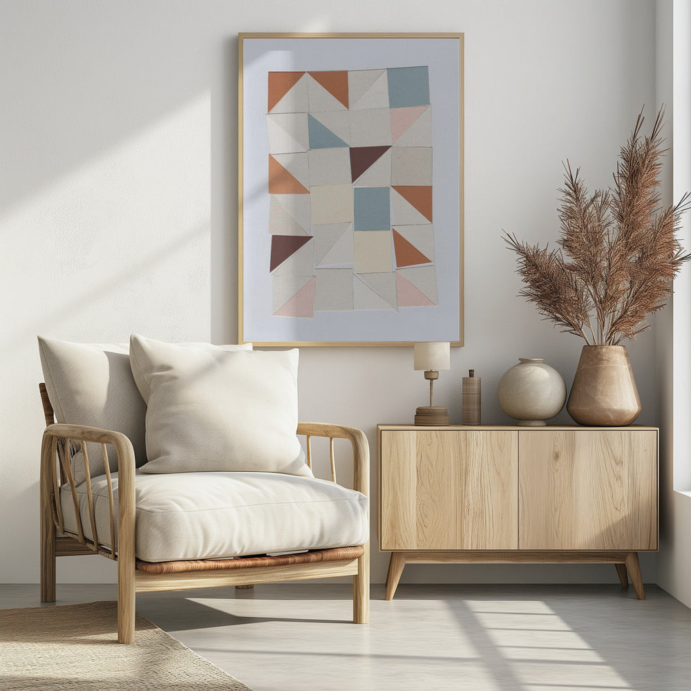 Pastellgeometrie | Poster