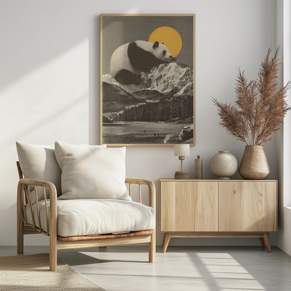 Giant Panda Nap | Poster