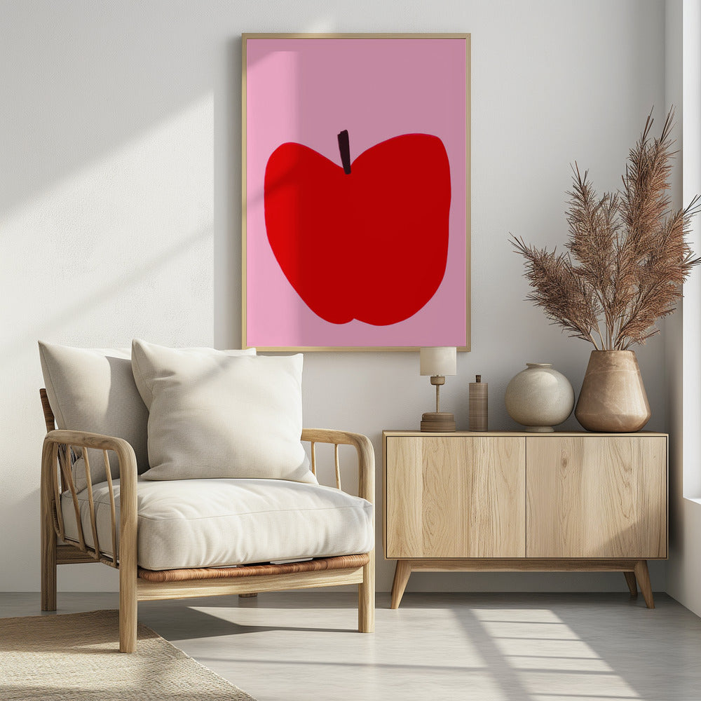 Crimson Simplicity | Poster