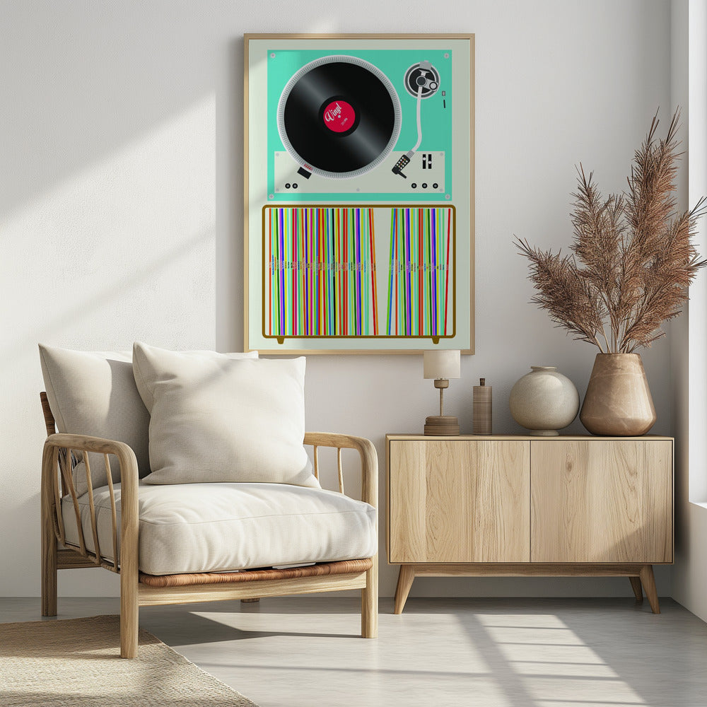 Vinyl-Stapel | Poster