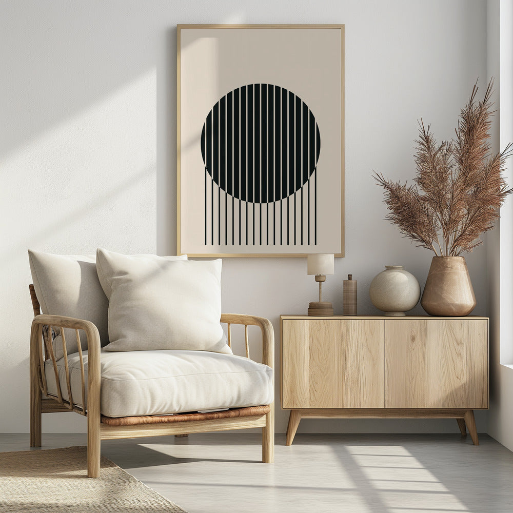 Minimal Circle Vibes #1 | Poster