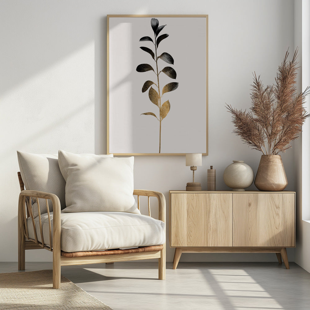 Monochromatica Nr. 9 Dunkelgold | Poster