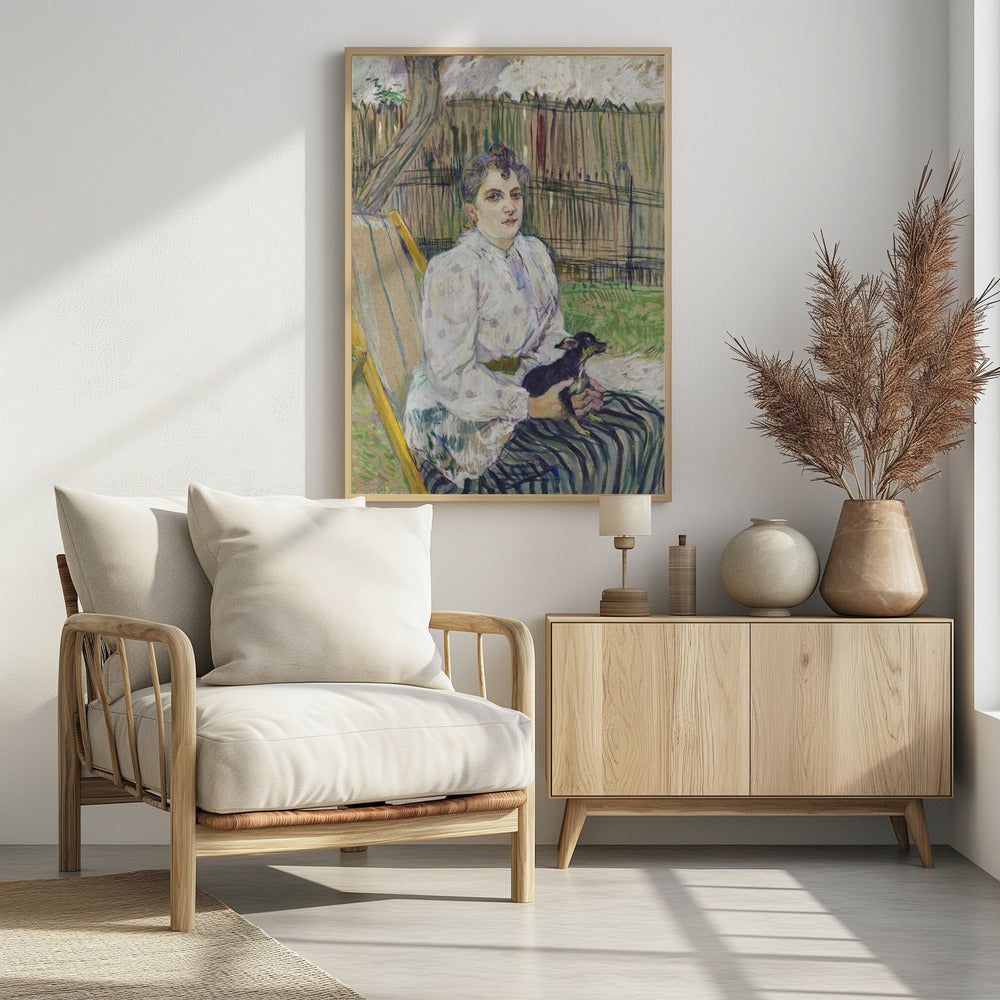 Lady With a Dog (1891) | Poster