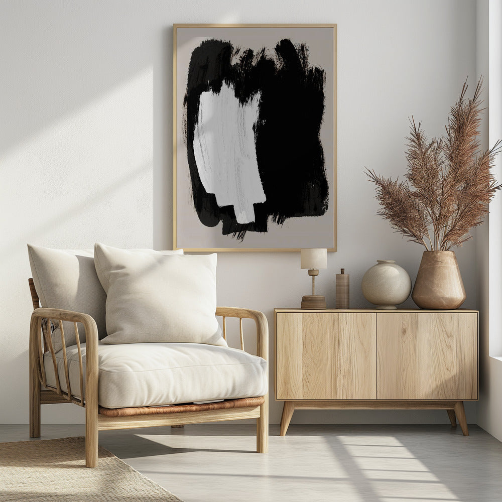 Abstrakte Pinselstriche 16 | Poster