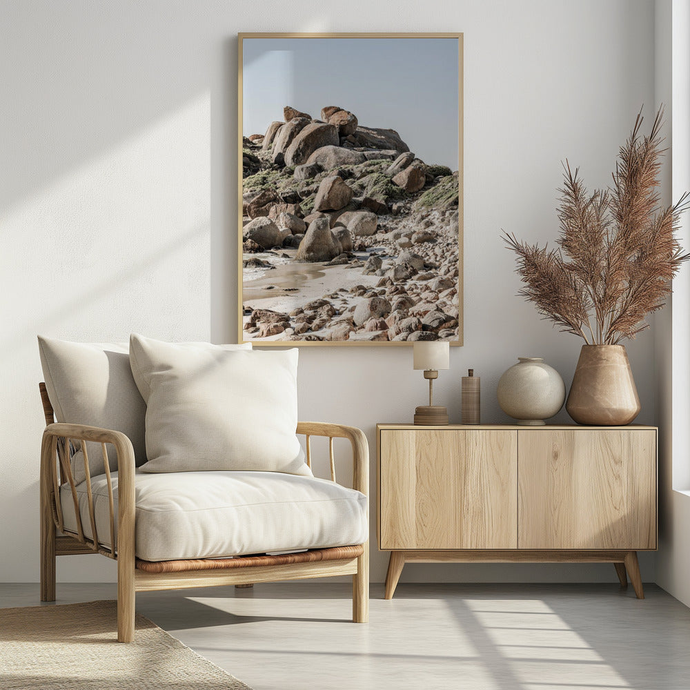 Felsige Küstenlandschaft, Gelassenheit | Poster