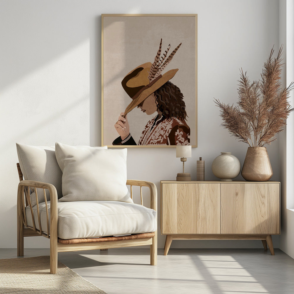 Gefiederte Eleganz | Poster