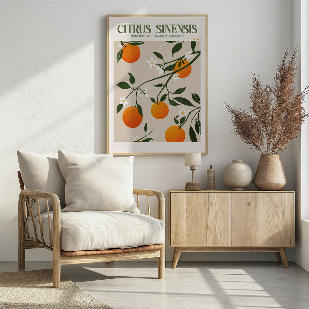 Orange Eleganz | Poster