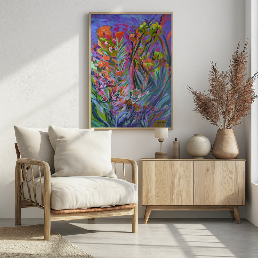 Burst of Blooming Light | Poster