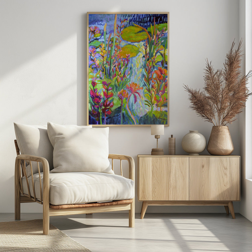 Vibrant Garden Path | Poster