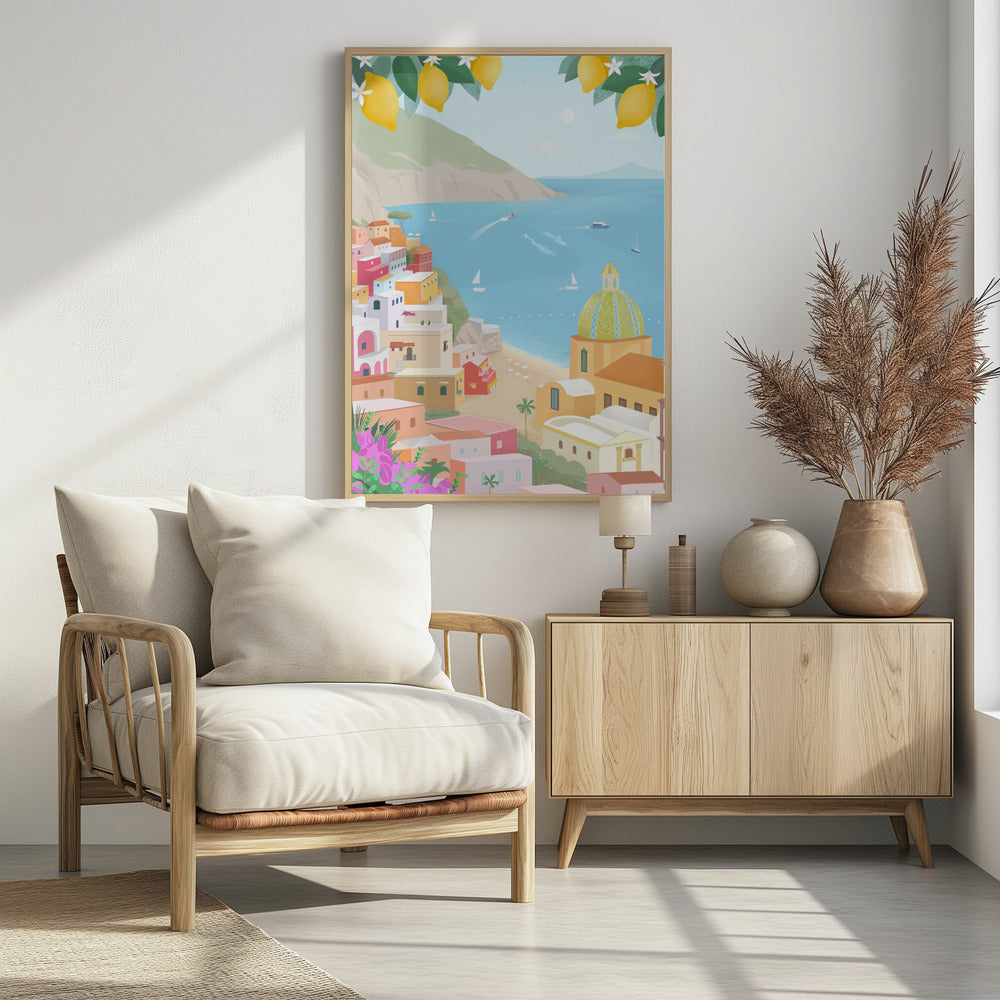 Positano, Italy | Poster