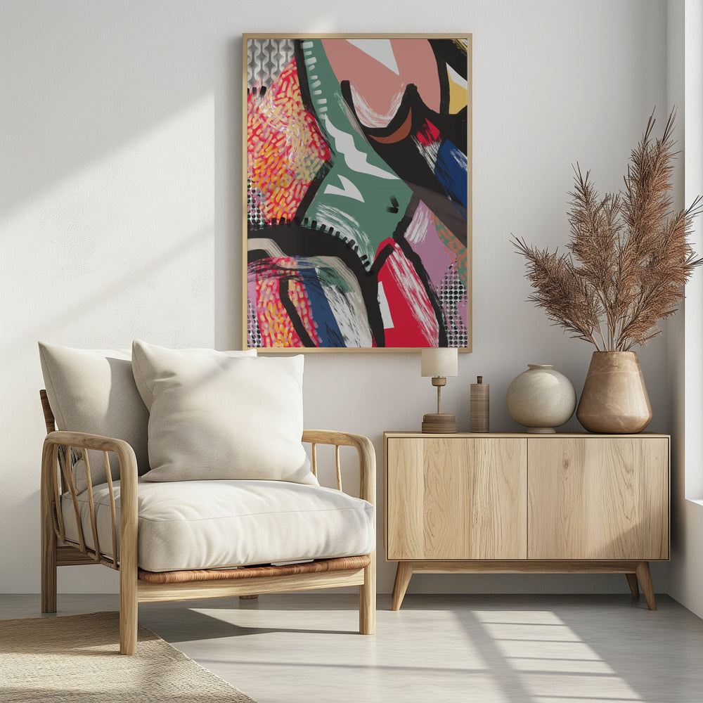 Vibrant Colorful Abstract | Poster