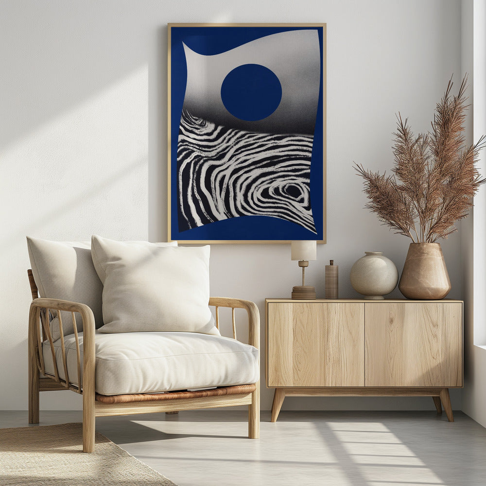 Zebra-Mondwelle | Poster