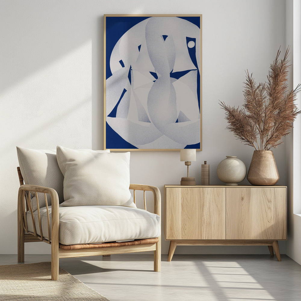 Papierskulptur Abstrakt | Poster