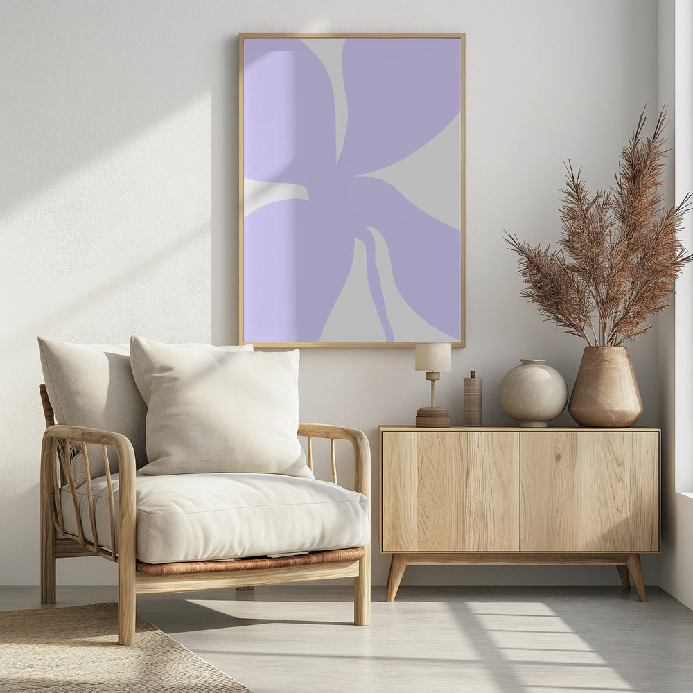 Lavendelblüten-Twist | Poster