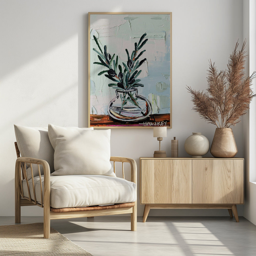 Rustikaler Olivenmeister | Poster