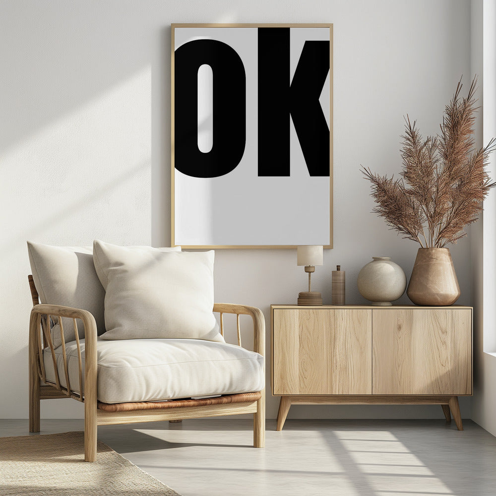 Fettgedrucktes Typografie-Statement | Poster