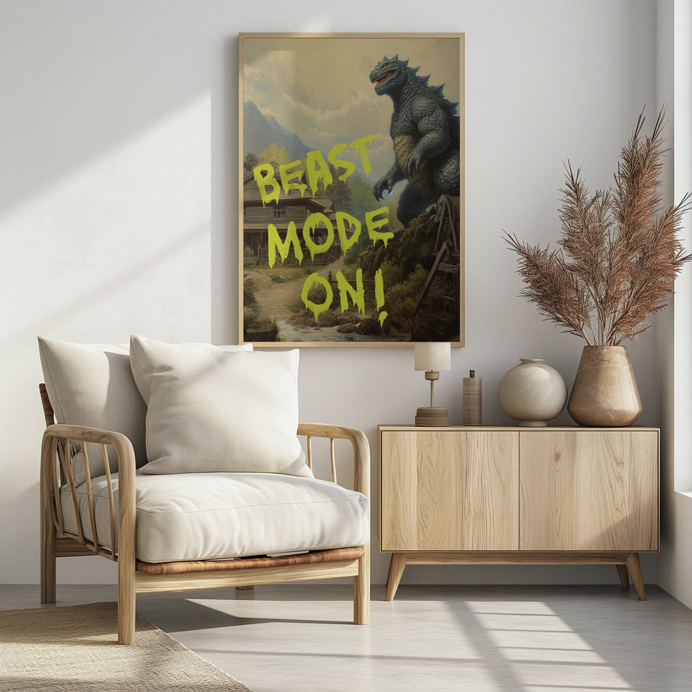 Beast Mode On | Poster