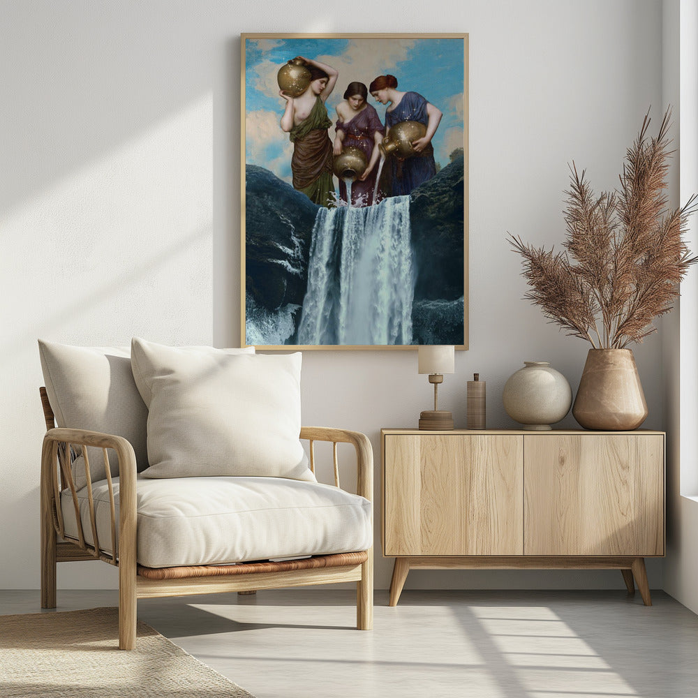 Magischer Wasserfall | Poster