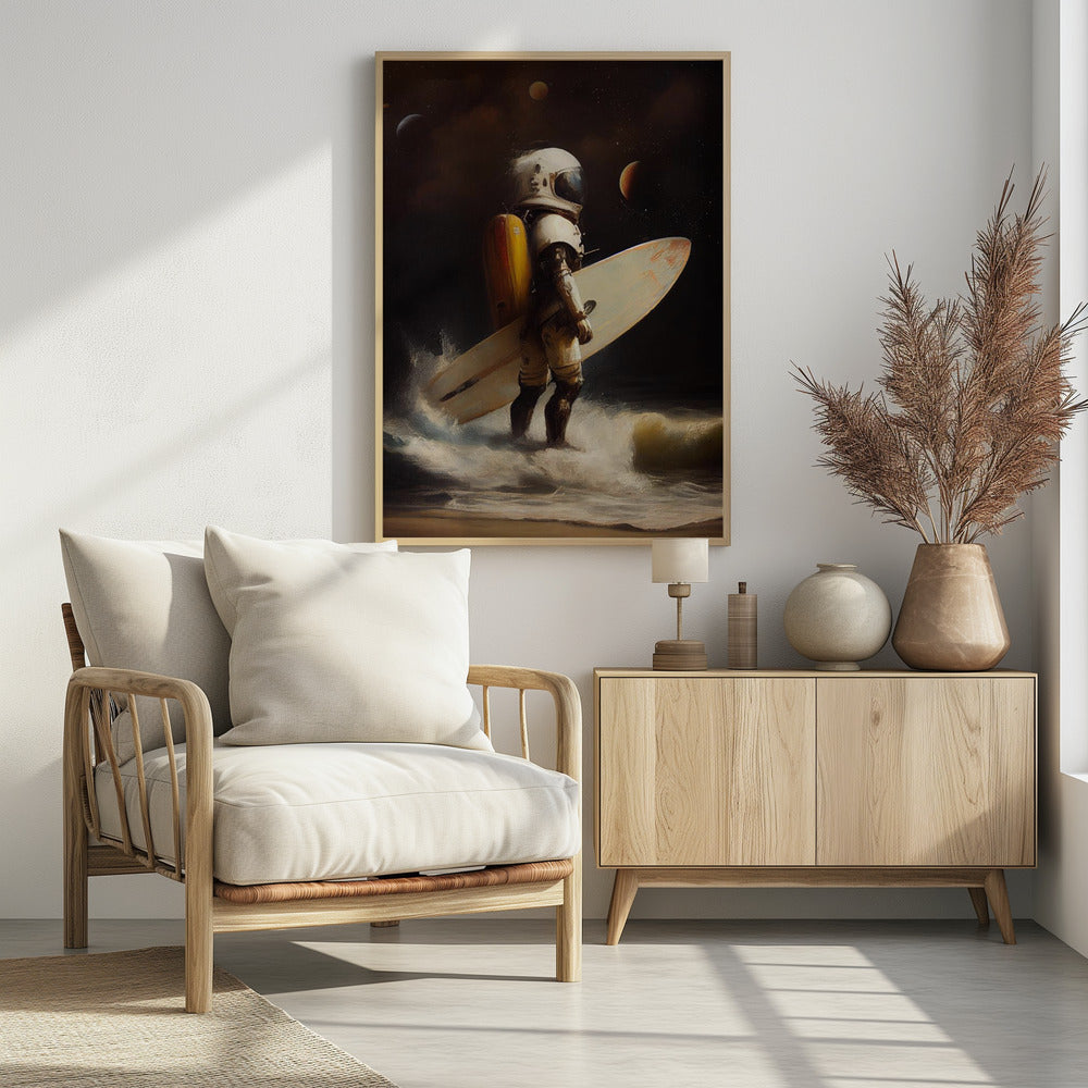 Mein Weltraum-Surftag | Poster