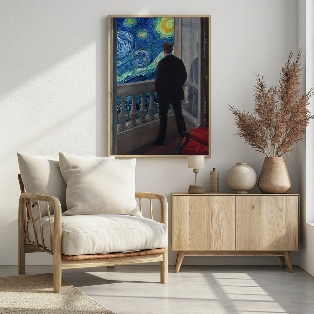 Sternennachtansicht | Poster