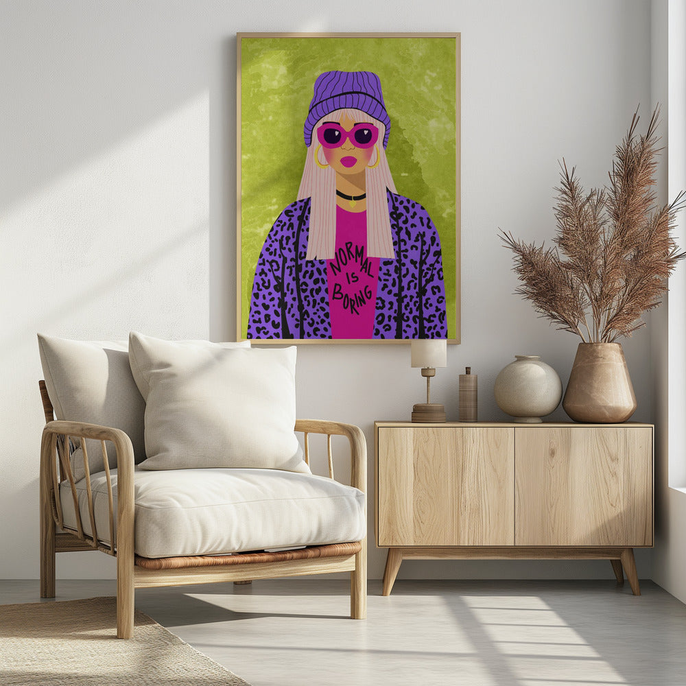 Normal ist langweilig | Poster