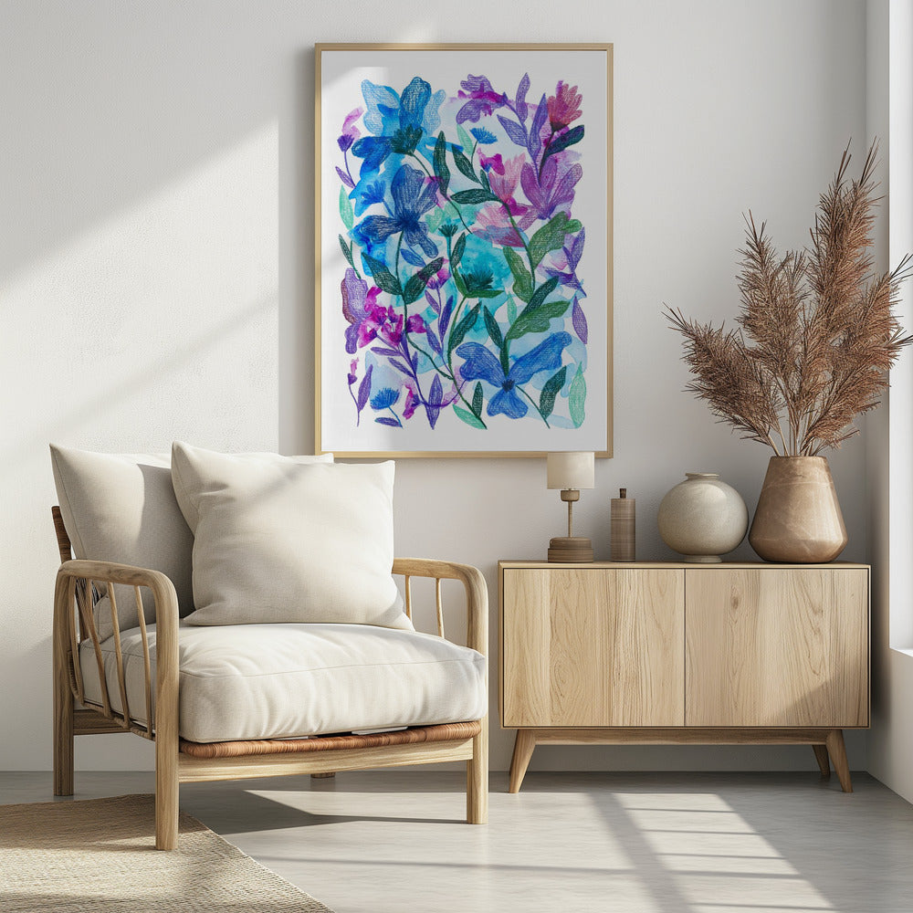Floraler Sommertraum | Poster
