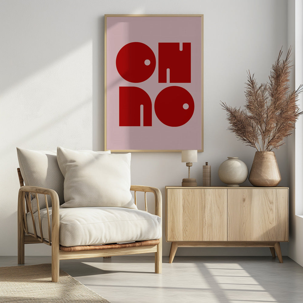 Fettgedrucktes typografisches Echo | Poster