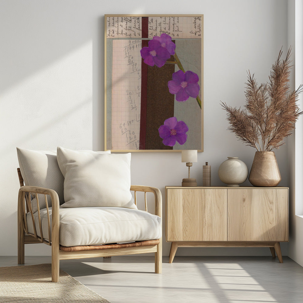 Rosa Blumen | Poster