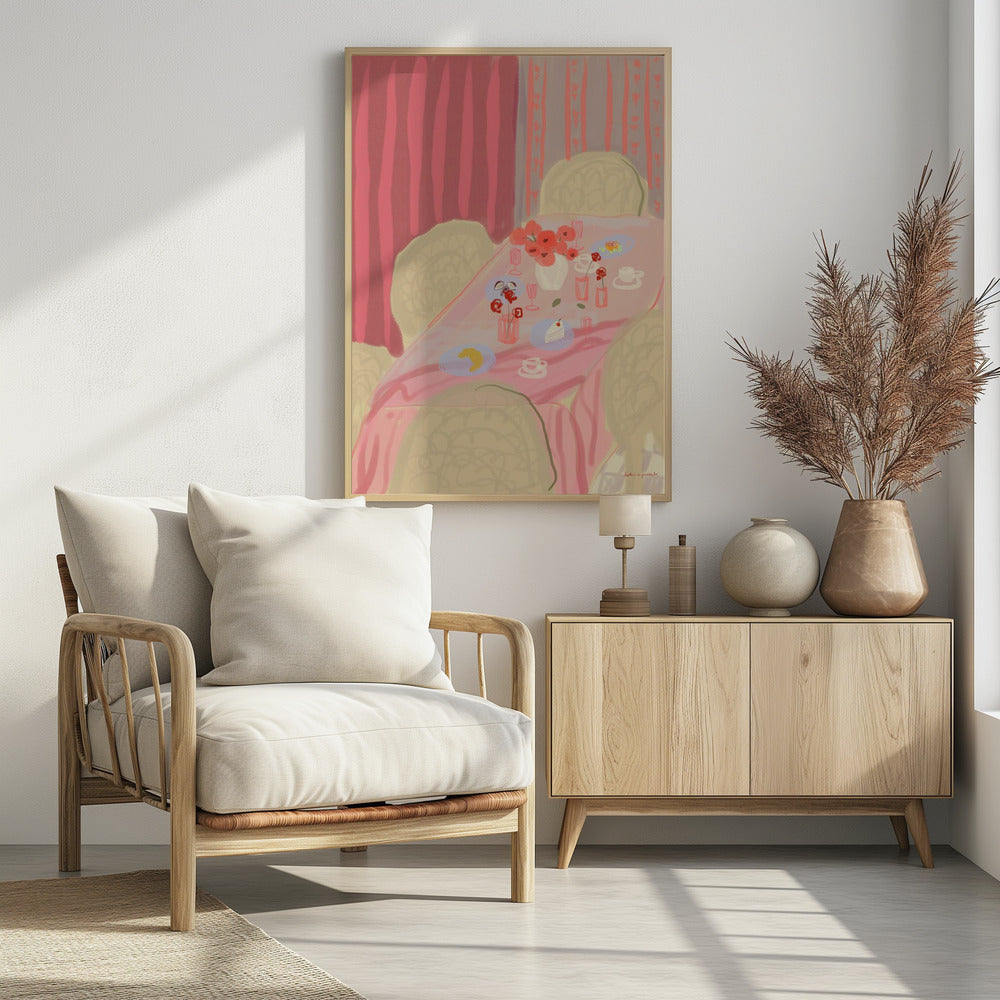Rosé-Tisch | Poster