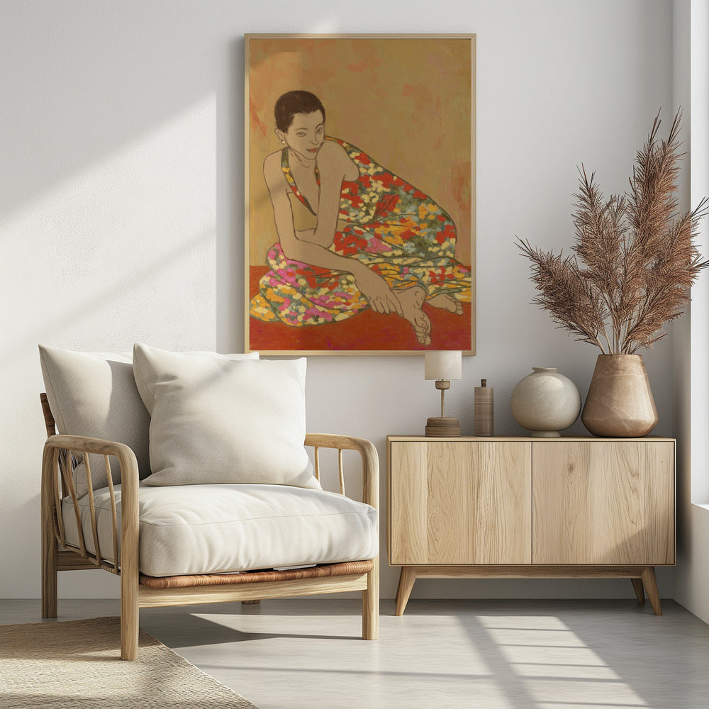 Flower dress | Poster