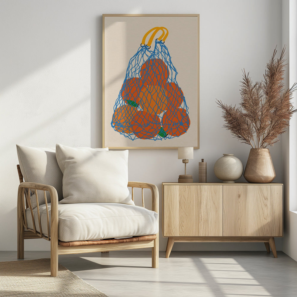 Oranges In a Net Bag Update 24 | Poster