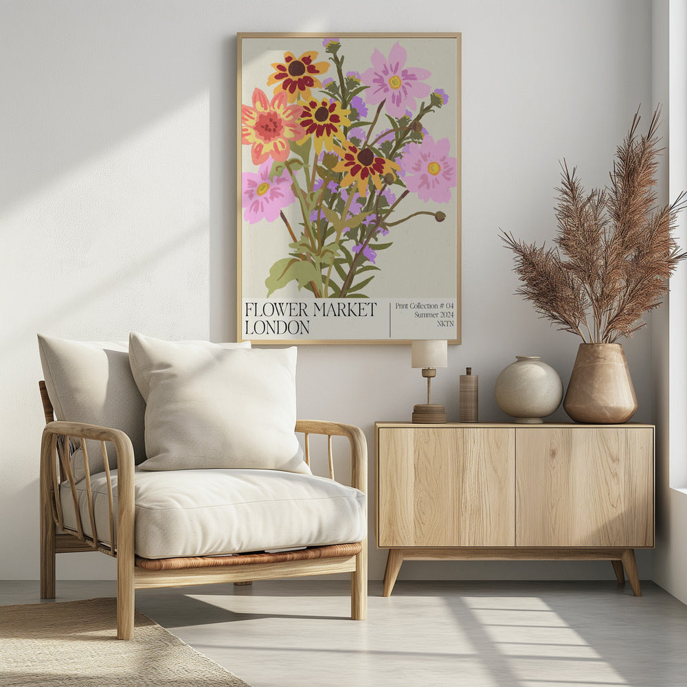Londoner Blumenmarkt | Poster