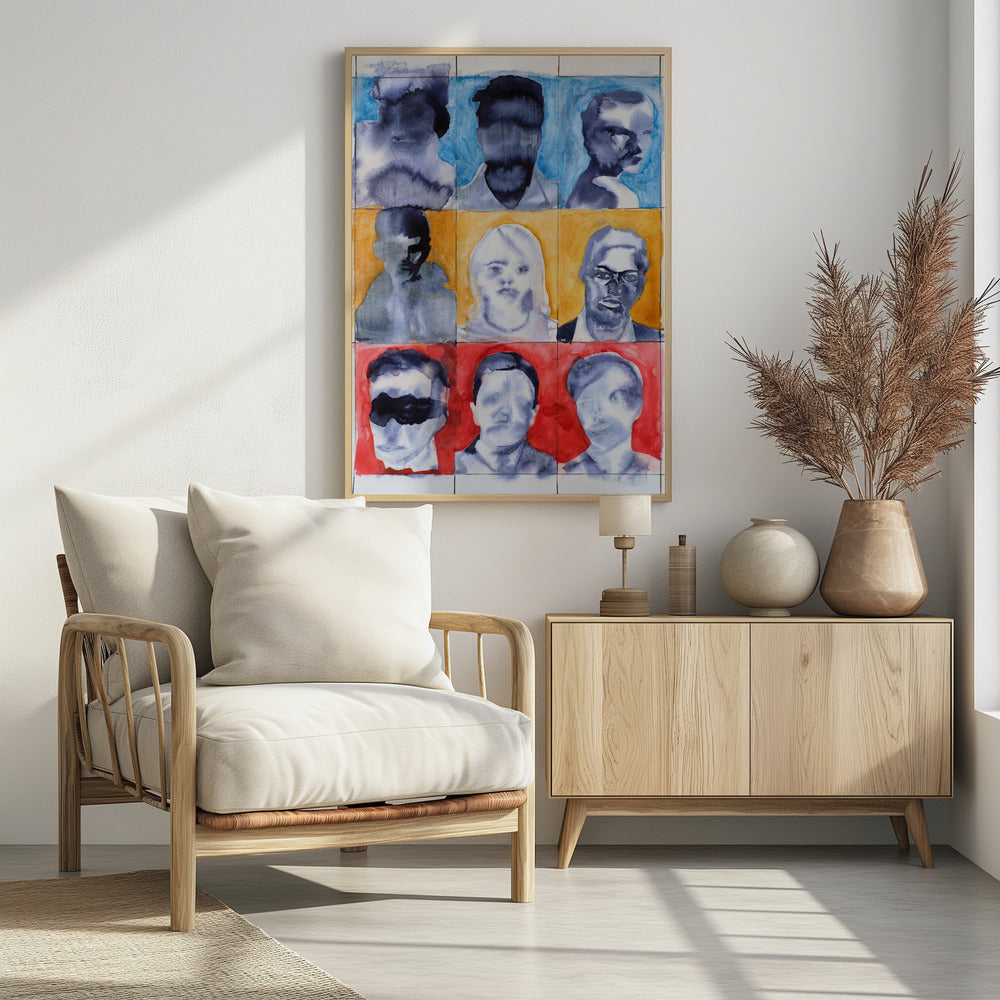 Headshot-Raster Nr. 1 | Poster