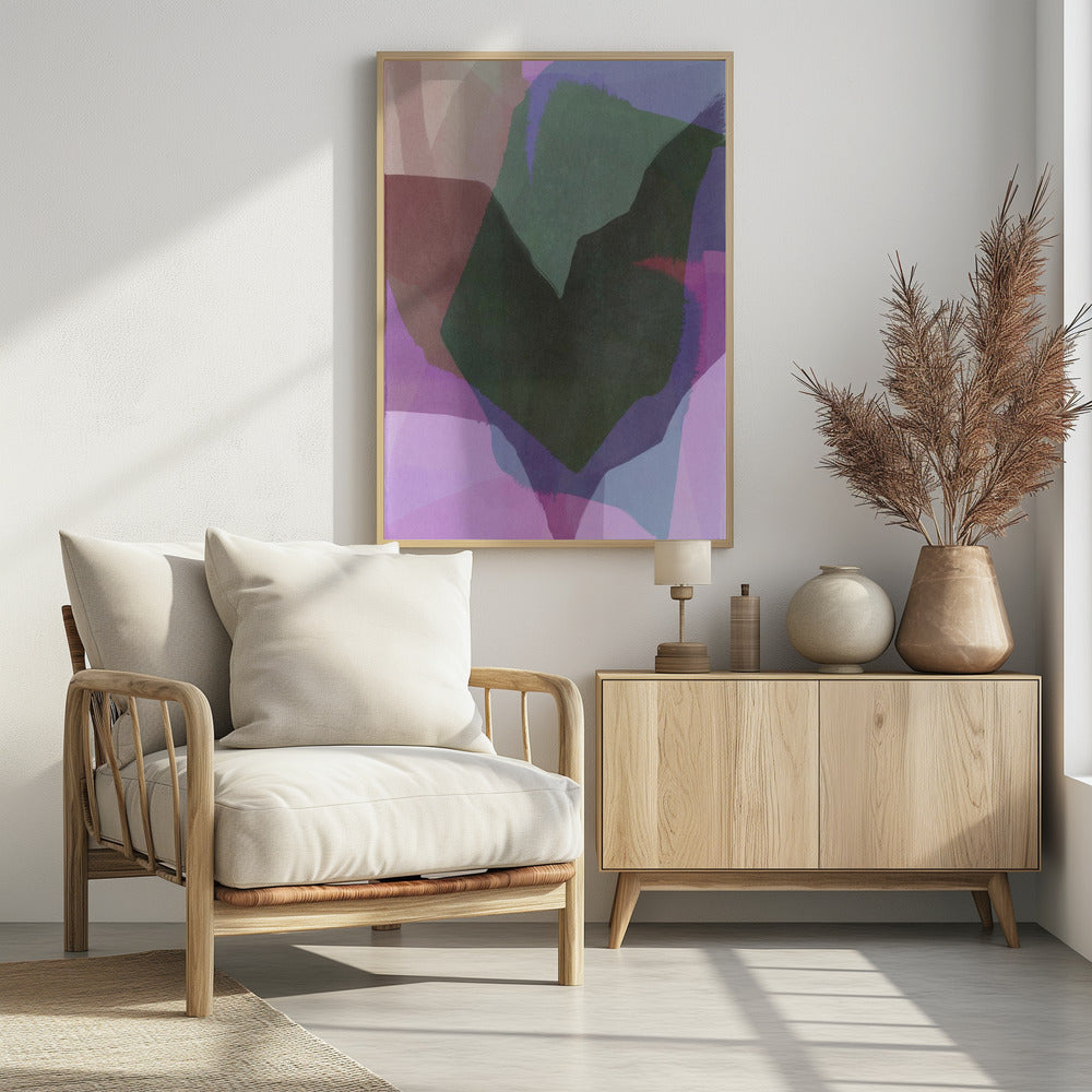 Abstrakte Landschaft 5 | Poster