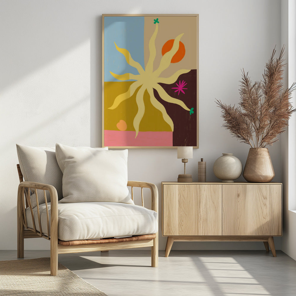 Die Sonne, die Frucht und die Blume | Poster