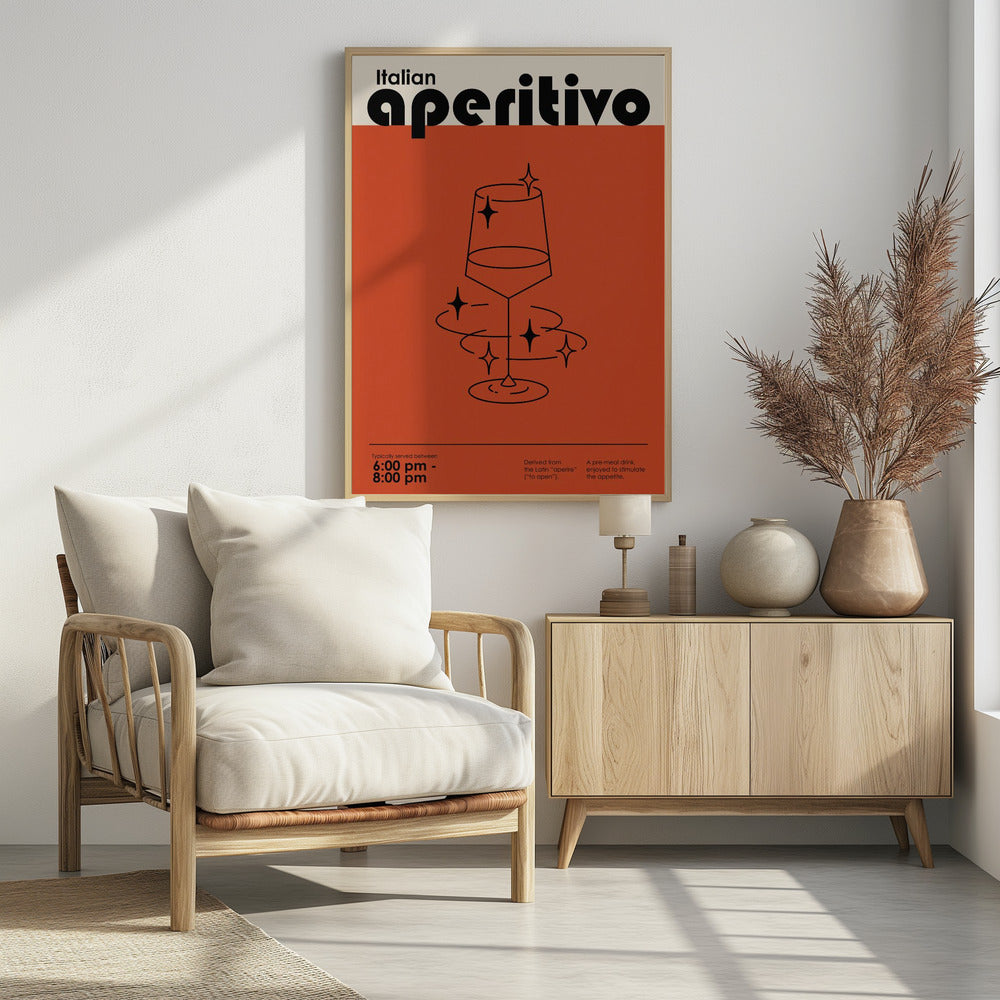 Italienischer Aperitivo | Poster