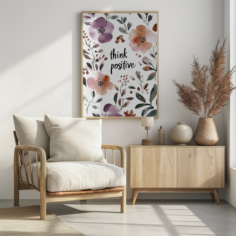 Floraler Positivitätsschub | Poster