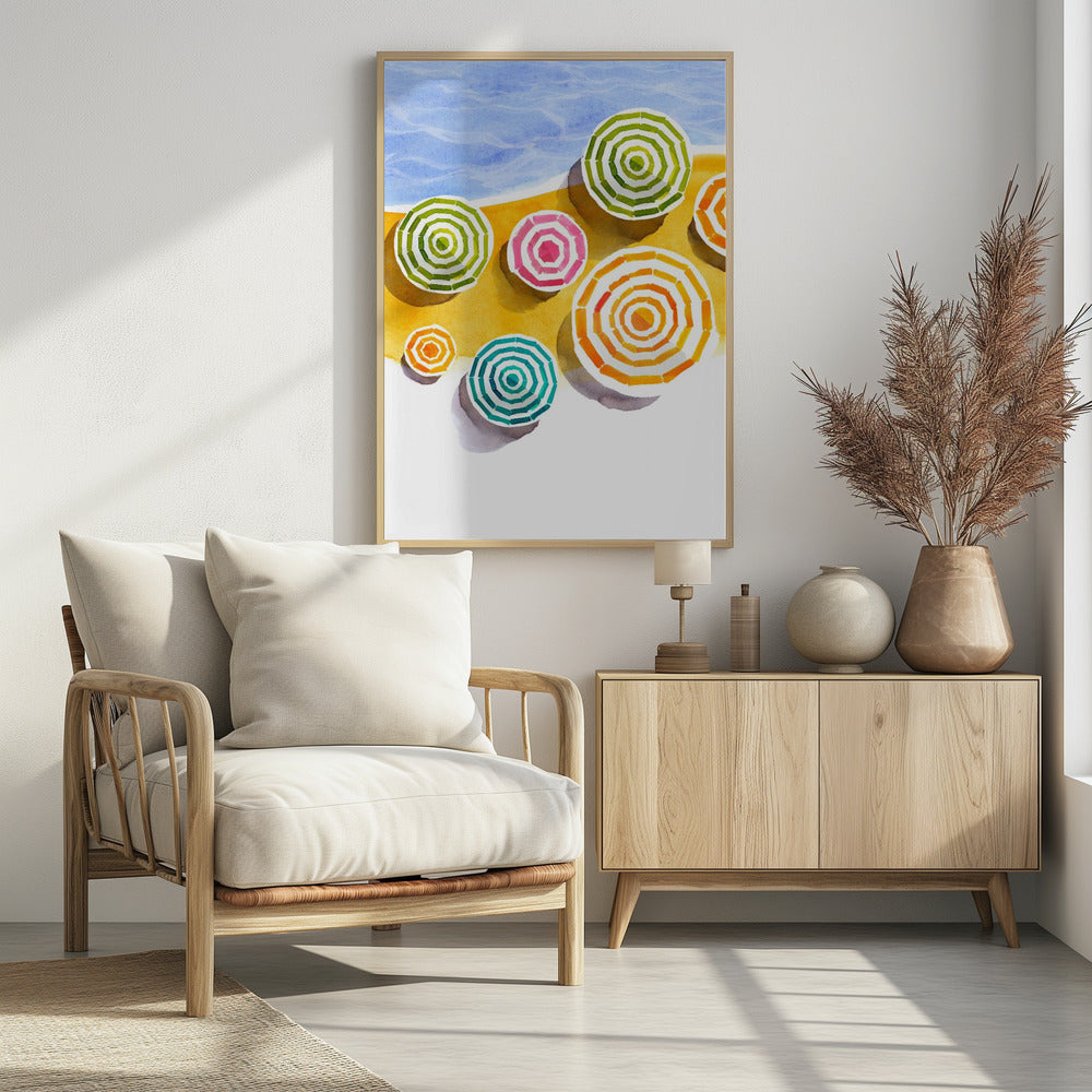 Urlaubsstrand | Poster