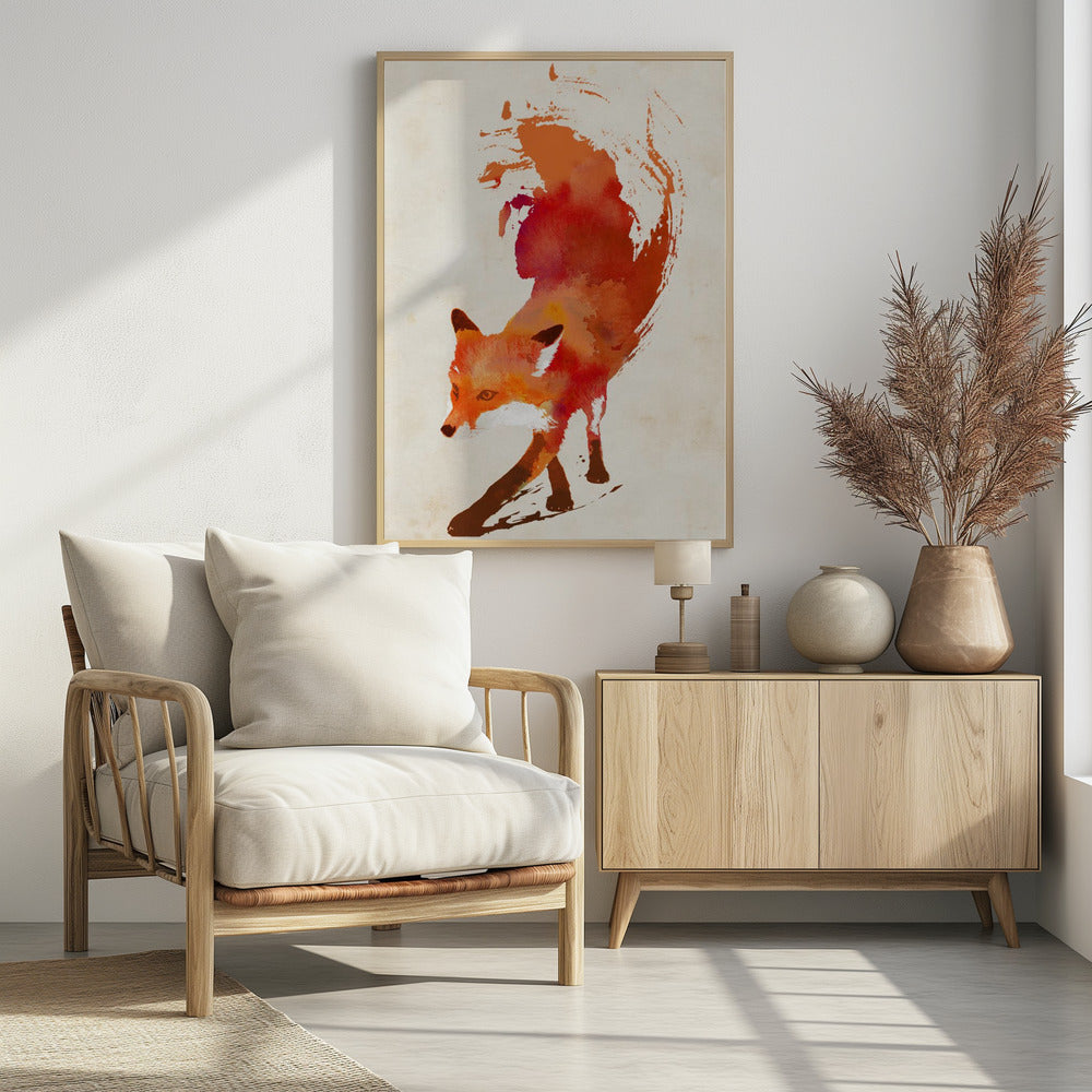 Feuriger Fuchstanz | Poster
