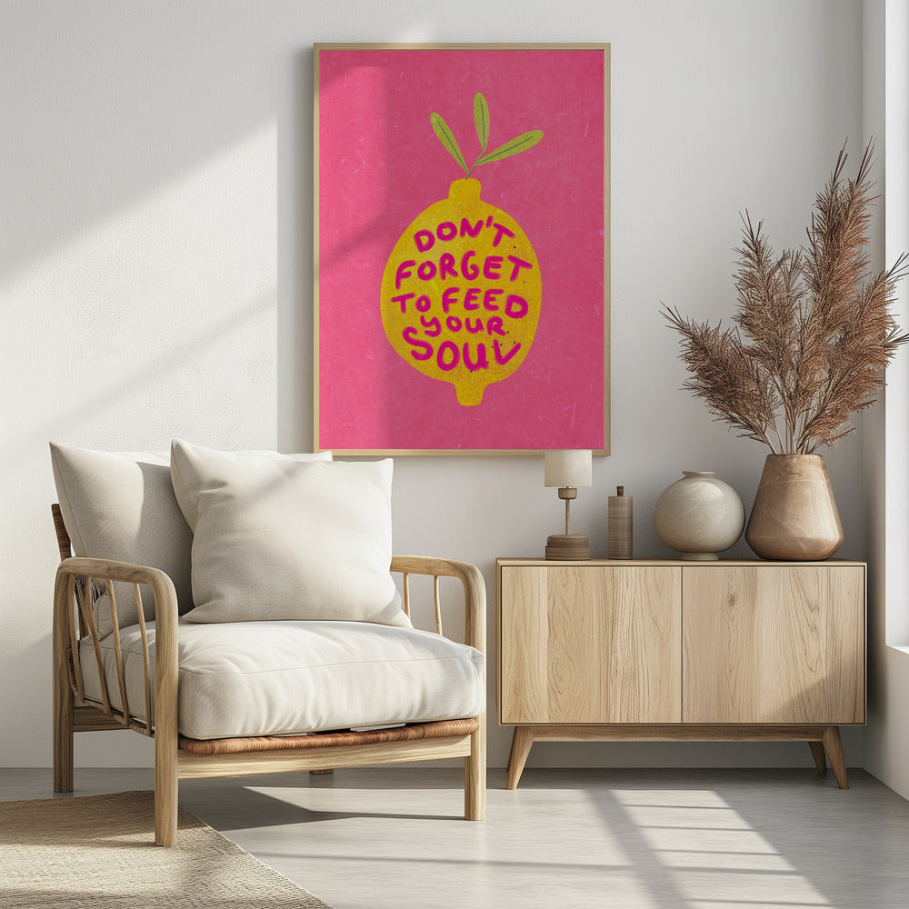 Soulfood Zitrone | Poster