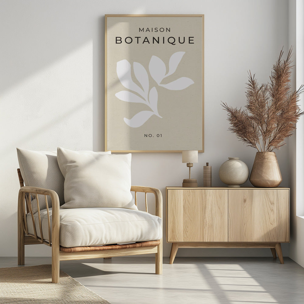 Elegante Blätter | Poster