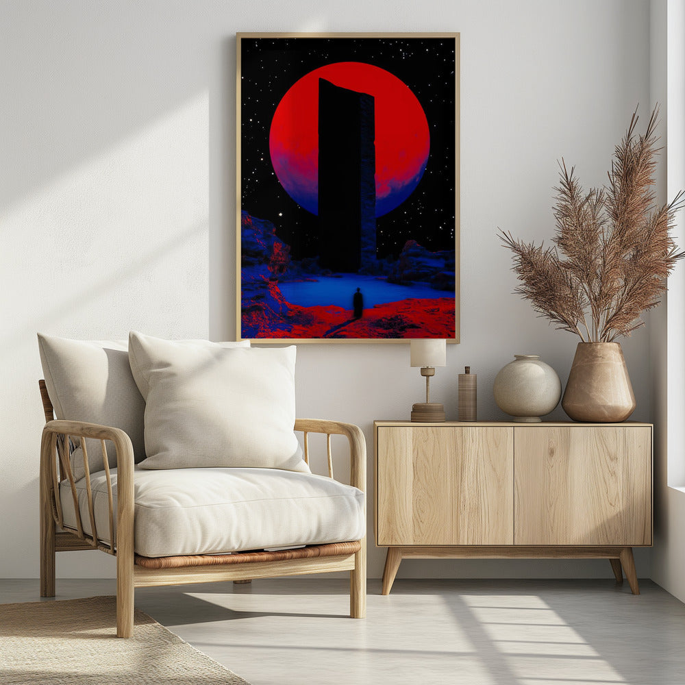 Red Moon Aura | Poster