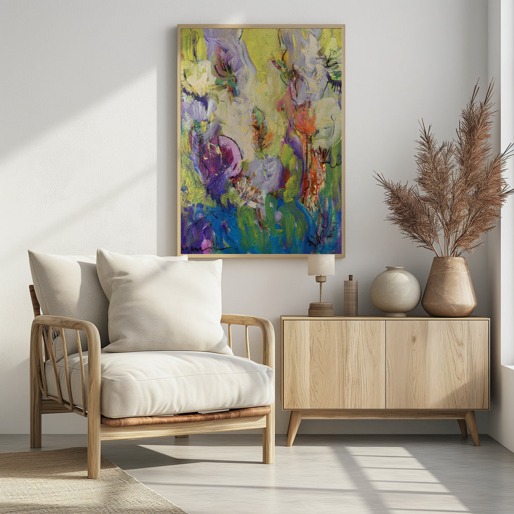 Abstract Blossom Dance | Poster